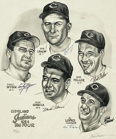 Cleveland's Big Four of 1954